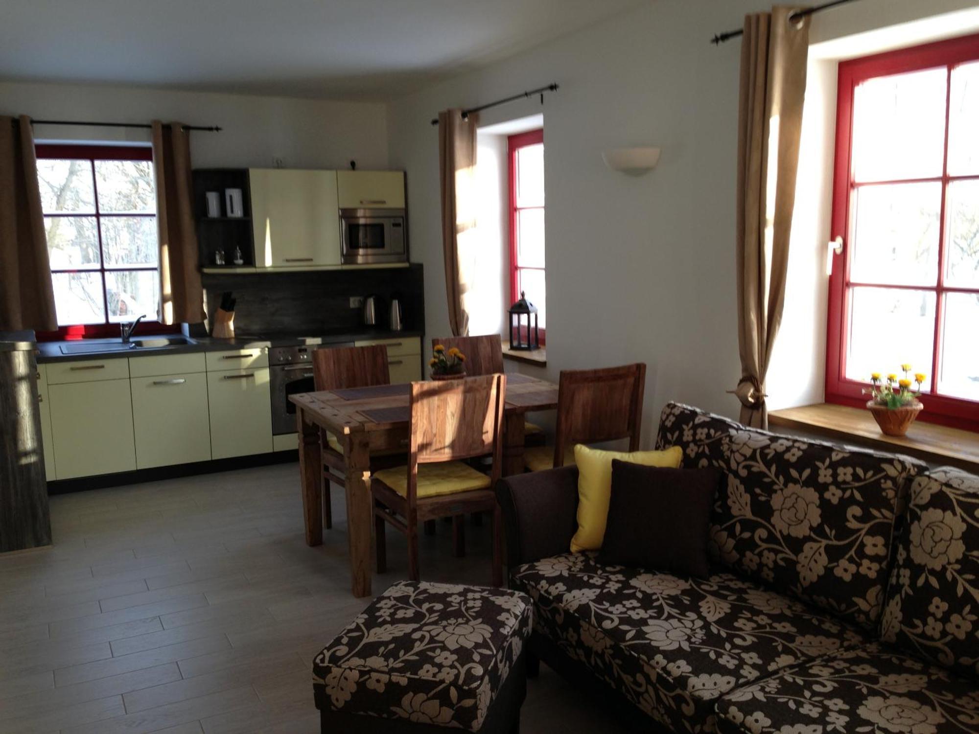 Zur Bergwiese 5 Sterne Appartementhaus Furstenau  Ruang foto
